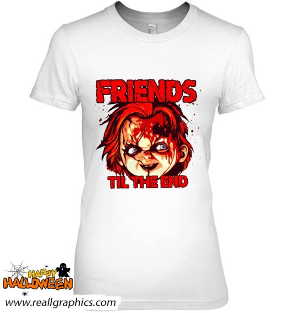 chucky friends til the end halloween shirt 677 6zukd