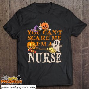 cool halloween you dont scare me im a nurse2C nursing nurse shirt 175 FXdYC
