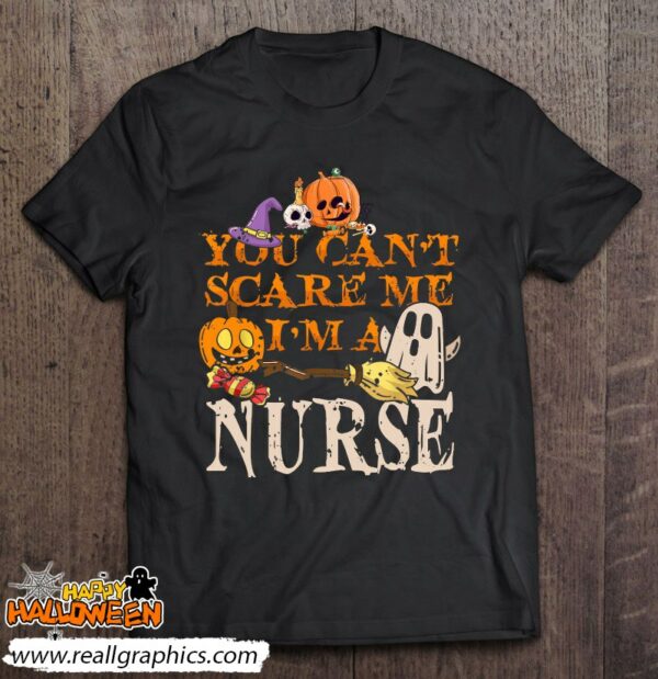cool halloween you dont scare me im a nurse2c nursing nurse shirt 175 fxdyc