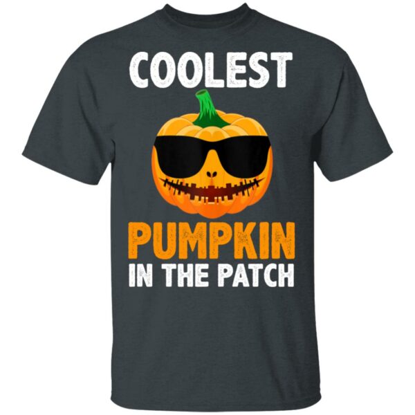 coolest pumpkin in the patch pumpkin funny halloween t shirt 2 c2biu