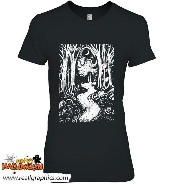 creepy forest lazy halloween costume spooky gothic shirt 1261 2a5wz