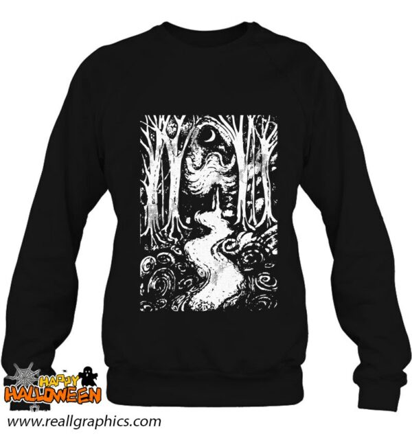 creepy forest lazy halloween costume spooky gothic shirt 1263 yotgc