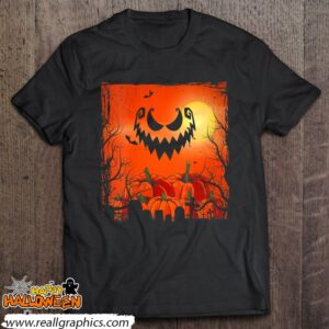 creepy halloween costume flying bats spooky pumpkin shirt 812 e7xz8