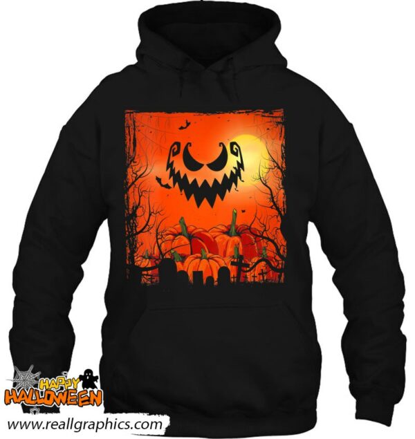 creepy halloween costume flying bats spooky pumpkin shirt 814 pezxg