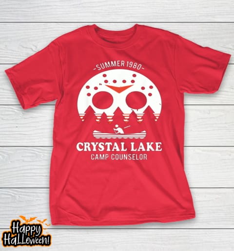 Crystal Lake Camp Counselor Jason Friday The 13th Halloween Shirt