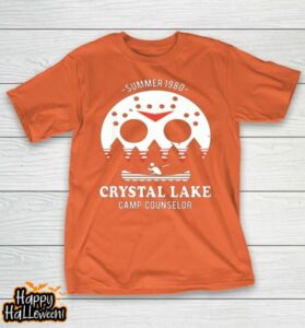 crystal lake camp counselor jason friday the 13th halloween t shirt 612 nlcss0