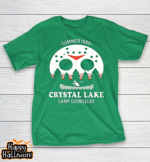 crystal lake camp counselor jason friday the 13th halloween t shirt 758 gejmhh