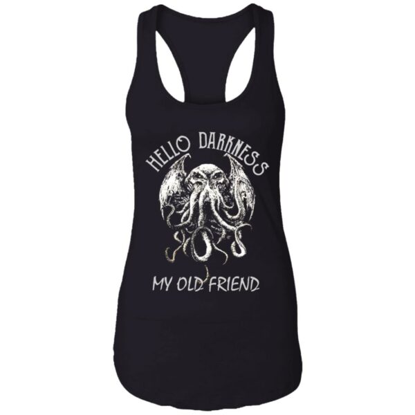 cthulhu wakes hello darkness my old friend halloween shirts 13 rv6on0