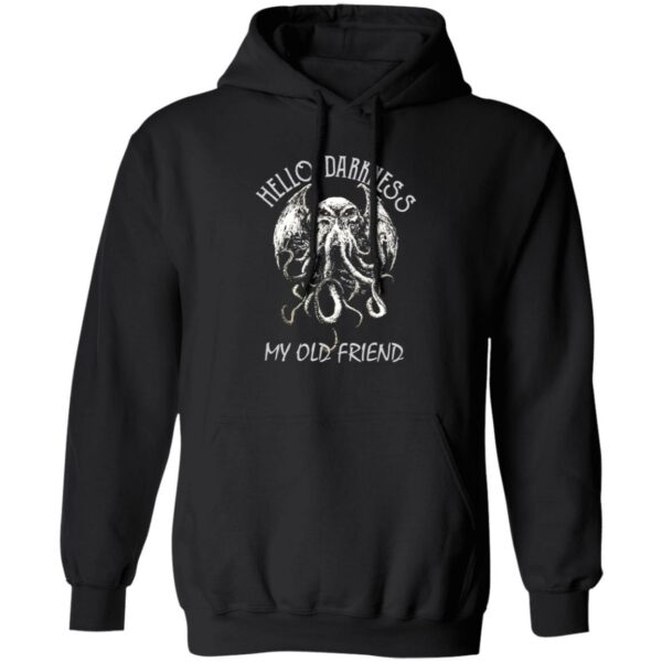 cthulhu wakes hello darkness my old friend halloween shirts 3 mcilue