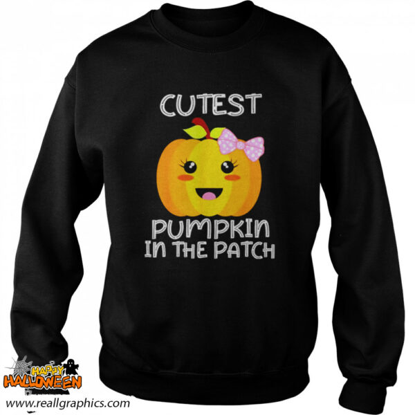cutest pumpkin in the patch halloween thanksgiving shirt 1419 r8wsx
