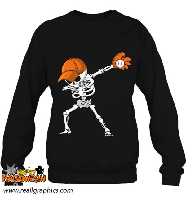 dabbing skeleton baseball halloween player catcher pitcher shirt 1019 s0bpq