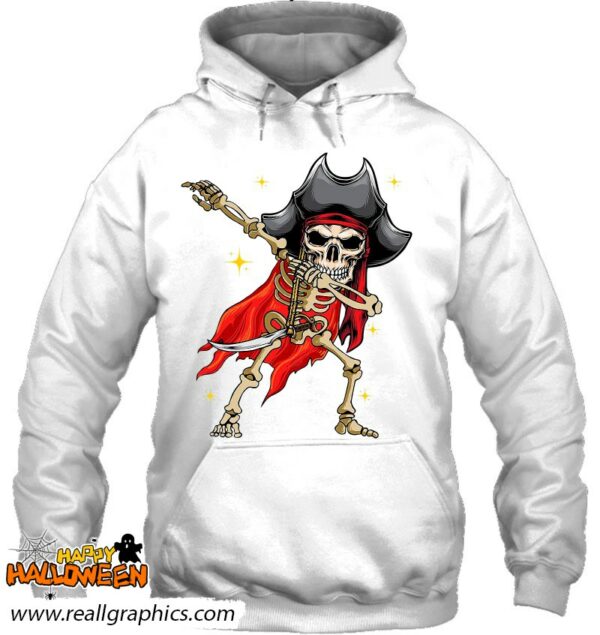 dabbing skeleton pirate halloween kids jolly roger shirt 225 18c2v