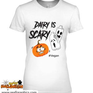 dairy is scary vegan halloween shirt pumpkin shirt 1053 rdzlK