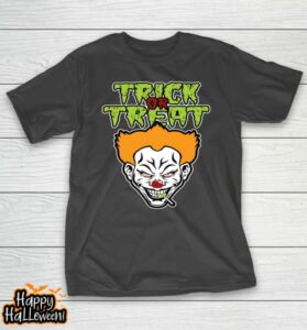 evil clown halloween scary trick or treat t shirt 127 hhr6kl