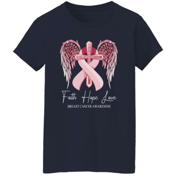 faith hope love pink ribbon breast cancer awareness shirt 9 lmrume