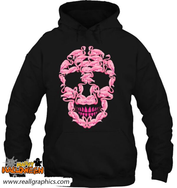flamingo skulls halloween costume flamingo lover shirt 1254 vpjh3