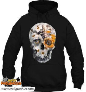 flowery skull still life halloween shirt 1301 lbyca