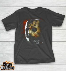 friday the 13th mask of death halloween horror t shirt 119 lhmtlw