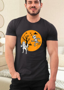funny bloodhound skeleton bone halloween costume dog owners funny halloween shirt 90 j7pzay