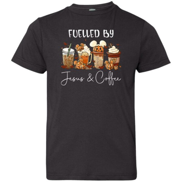 funny fueled by coffee jesus caffeine lover thanksgiving day t shirt 2 vv5cf