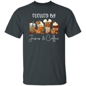 funny fueled by coffee jesus caffeine lover thanksgiving day t shirt 4 zbyaz
