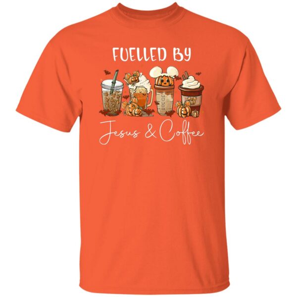 funny fueled by coffee jesus caffeine lover thanksgiving day t shirt 6 whacf