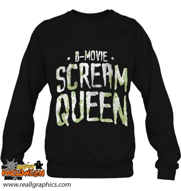 funny horror movie fan shirt b movie scream queen gift shirt 298 vxqnr