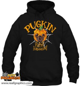 funny pugkin pug happy halloween costume pumpkin cute shirt 702 ah1ug