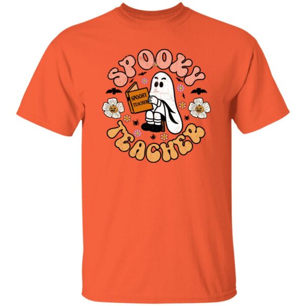 funny spooky season retro spooky teacher halloween costume t shirt 1 nhxrp