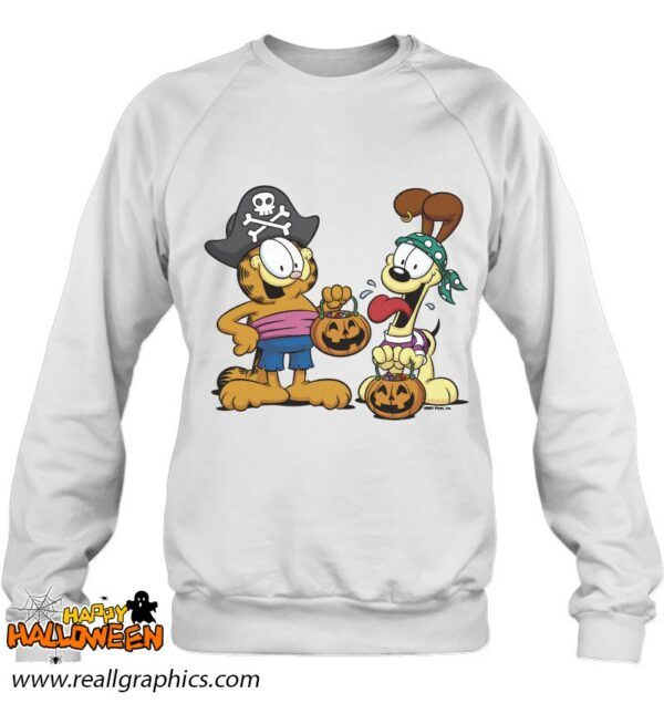 garfield halloween odie garfield pirates shirt 1059 h8q5c