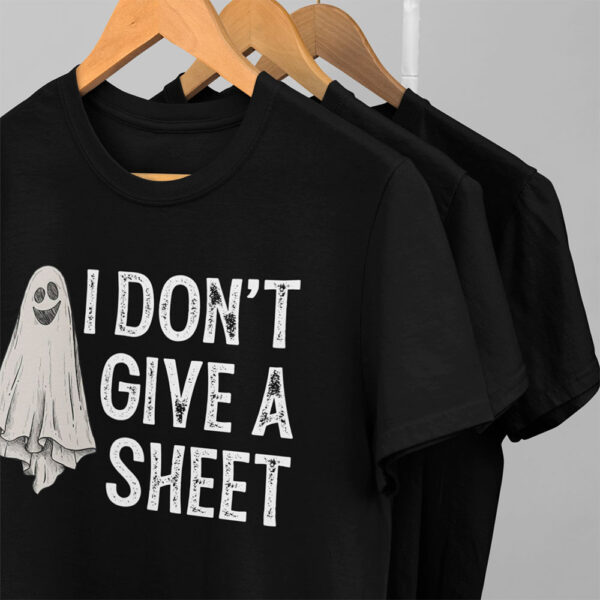 ghost i dont give a sheet funny halloween gift t shirt 1 junf0