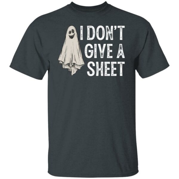 ghost i dont give a sheet funny halloween gift t shirt 3 tsnzc