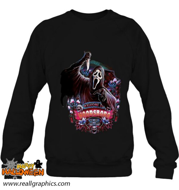 ghostface welcome to halloween shirt 142 wx0a7