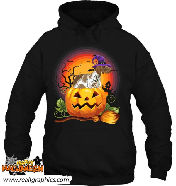 gsp witch pumpkin halloween dog lover costume shirt 730 6ijqe