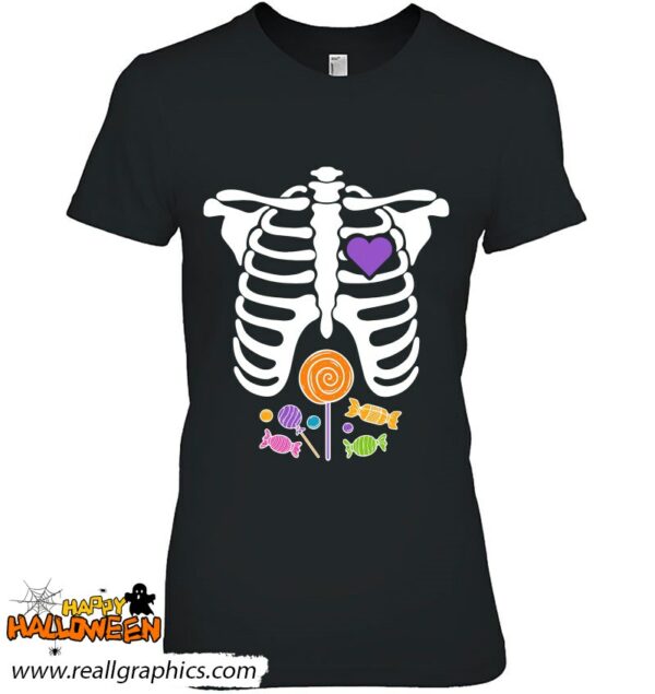 halloween candy xray skeleton costume for men women kid boys shirt 1025 wbqnt