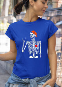 halloween costume rocker rocker skeleton hand rock shirt 184 rtgj5e