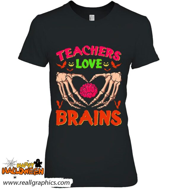 halloween costume teachers love brains shirt 1125 jnfns