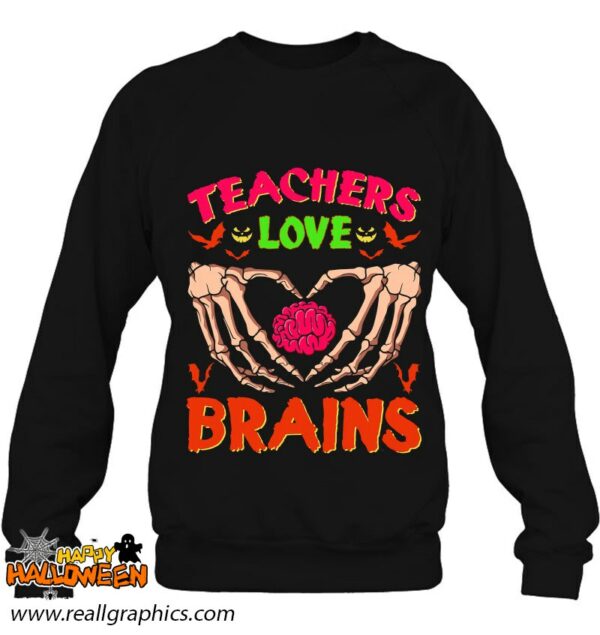 halloween costume teachers love brains shirt 1127 0ob8b