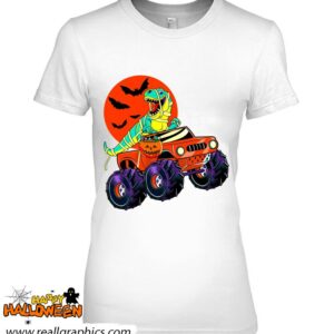 halloween dinosaur t rex mummy monster truck shirt 1336 cBkX1