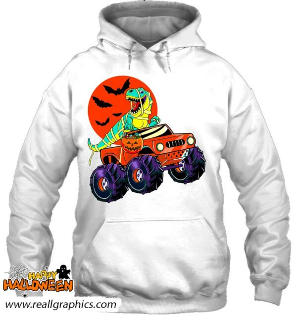 halloween dinosaur t rex mummy monster truck shirt 1337 j5t1a