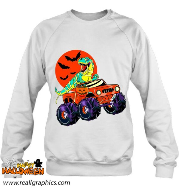 halloween dinosaur t rex mummy monster truck shirt 1338 o541a
