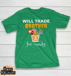 halloween family matching will trade brother funny sibling t shirt 577 bdegih
