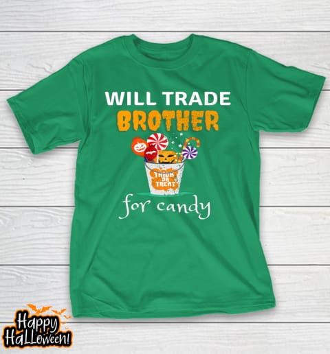 halloween family matching will trade brother funny sibling t shirt 577 bdegih