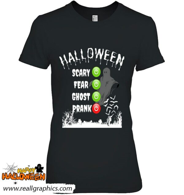 halloween mode on scary fear ghost prank shirt 1284 ynzsv