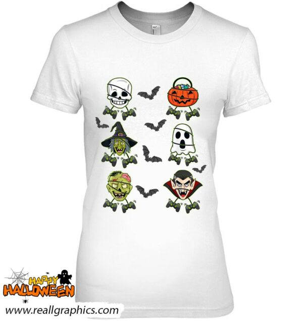 halloween skeleton gaming witch vampire zombie shirt 941 gbcwd