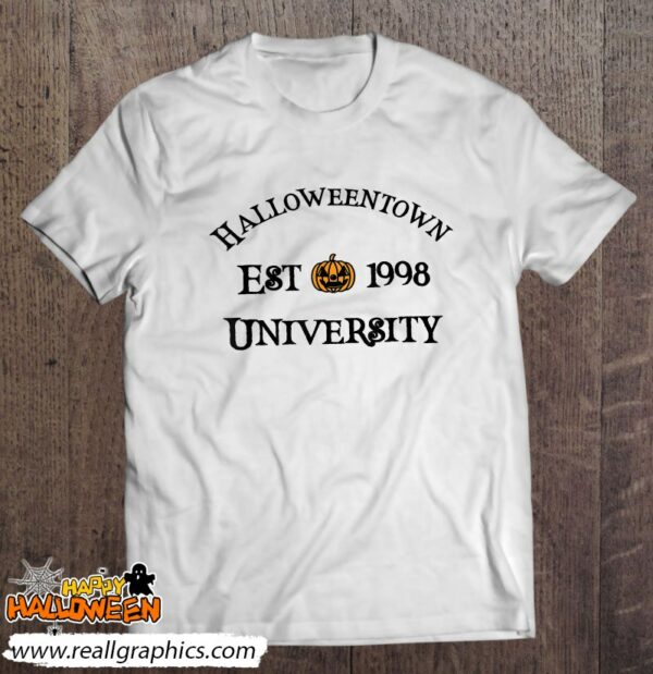 halloweentown university est 1998 vintage school shirt 620 qy8nd