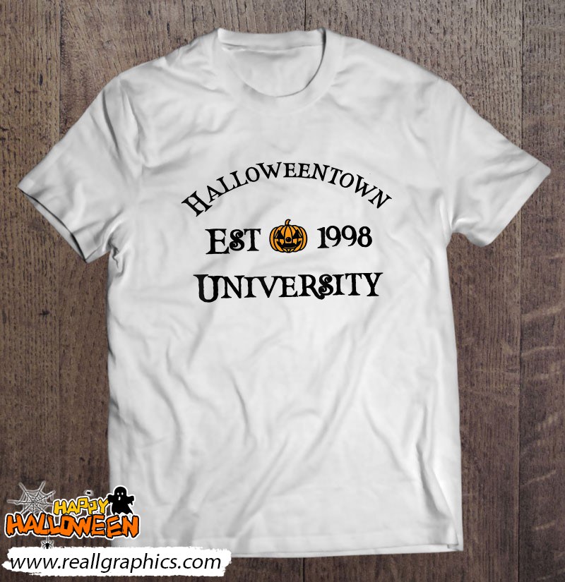 Halloweentown University Est 1998 Vintage School Shirt