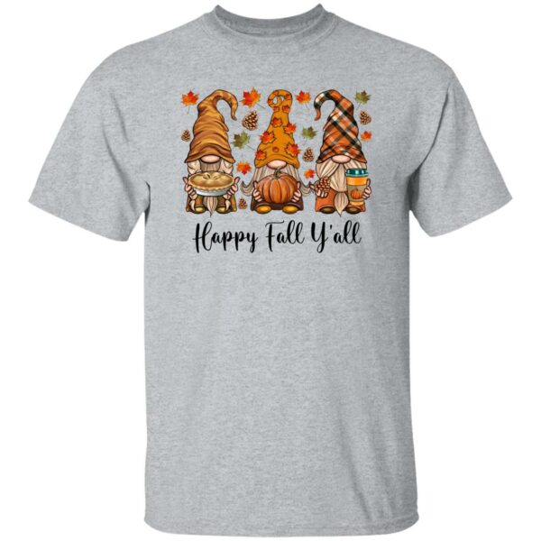 happy fall yall gnome leopard pumpkin funny autumn gnomes t shirt 5 ido2i