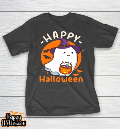 happy halloween ghost pumpkin halloween party t shirt 79 ihelrg