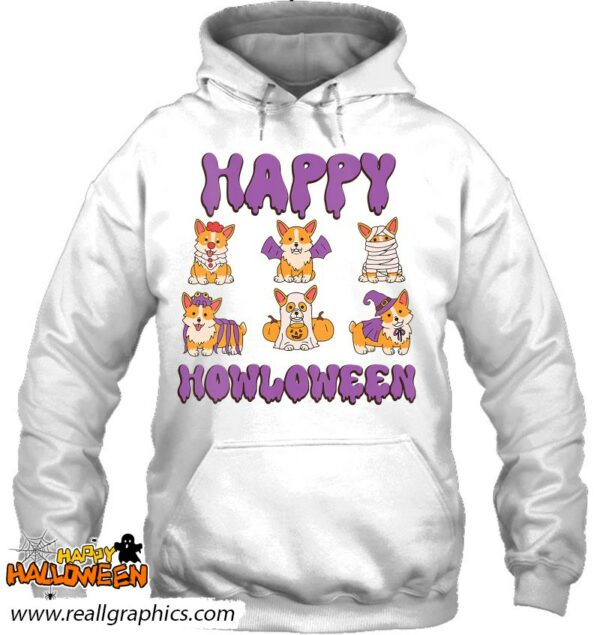 happy howloween dog corgis halloween costume shirt 850 httqb